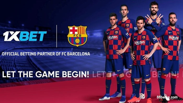 1XBET Sponsor FC Barcelona