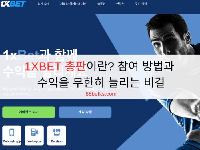 1XBET 총판이란? 참여 방법과 수익을 무한히 늘리는 비결